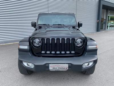 Jeep Wrangler Unlimited 2.0 Turbo SAHARA 4x4 AWD FULL OPTIONAL Nero usata Sant'Angelo in vado
