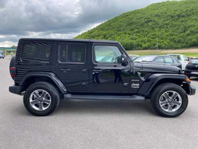 Jeep Wrangler Unlimited 2.0 Turbo SAHARA 4x4 AWD FULL OPTIONAL Nero usata Sant'Angelo in vado