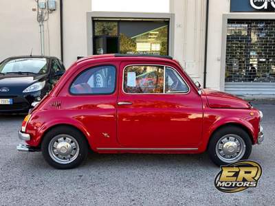 Fiat 500 L 650 Replica Abarth BOOK Restauro Rosso usata L'Aquila