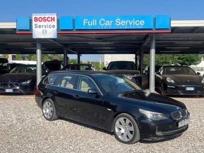 BMW Serie 5 530xd xd cat Touring Futura Nero usata VALEGGIO SUL MINCIO