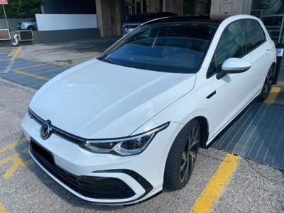 Volkswagen Golf 2.0 TDI 150 CV DSG SCR R-Line Bianco usata RIMINI