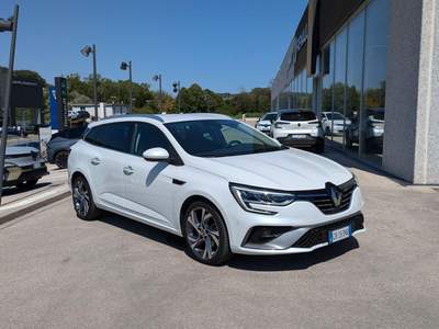 Renault Mégane Mégane Sporter Plug-in Hybrid E-TECH 160 CV R.S. L Bianco usata Mondolfo