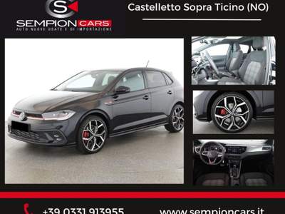 Volkswagen Polo 2.0 TSI DSG GTI Restyling ACC/LED Prezz.Reale Nero usata Castelletto Sopra Ticino