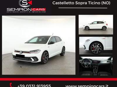 Volkswagen Polo 2.0 TSI DSG GTI Restyling ACC/LED/C18 Prezz.Reale Bianco usata Castelletto Sopra Ticino