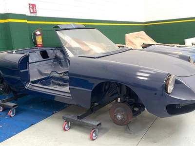 Alfa Romeo Spider 1.3 1300 Junior - Targata - Da Finire montaggio Blu/Azzurro usata abbiategrasso