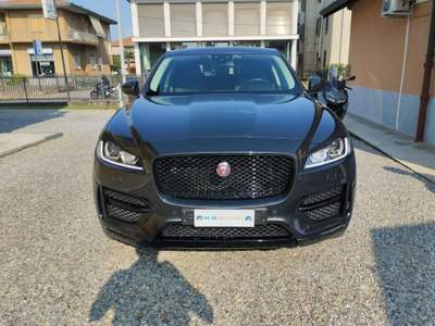 Jaguar F-Pace 2.0 D 180 CV AWD aut. R-Sport Nero usata Jerago con Orago
