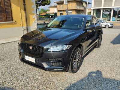 Jaguar F-Pace 2.0 D 180 CV AWD aut. R-Sport Nero usata Jerago con Orago Jaguar F-Pace 2.0 D 180 CV AWD aut. R-Sport Nero usata Jerago con Orago