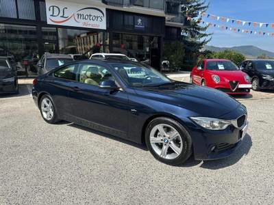 BMW Serie 4 420d d Coupé Luxury SCONTO ROTTAMAZIONE Blu/Azzurro usata Scurcola Marsicana
