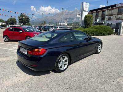BMW Serie 4 420d d Coupé Luxury SCONTO ROTTAMAZIONE Blu/Azzurro usata Scurcola Marsicana