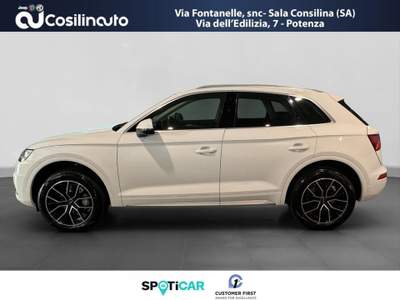 Audi Q5 2.0 TDI 190 CV S tronic Advanced Plus S Line Bianco usata Sala Consilina