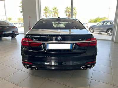 BMW Serie 7 740d 740 d xDrive Nero usata Polignano a Mare