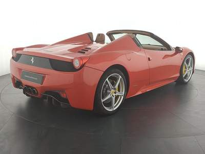 Ferrari 458 Spider DCT Rosso usata Corciano