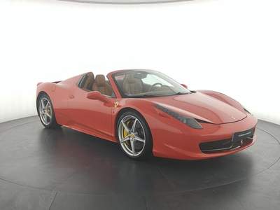 Ferrari 458 Spider DCT Rosso usata Corciano