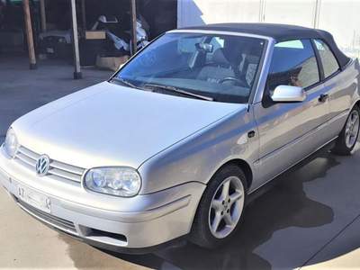 Volkswagen Golf 1.6 cat CABRIO CABRIOLET - CAPOTE NUOVA! Argento usata abbiategrasso