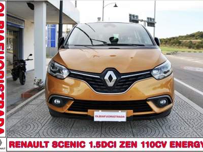 Renault Scénic dCi 8V 110 CV EDC Energy Zen Giallo usata Olbia