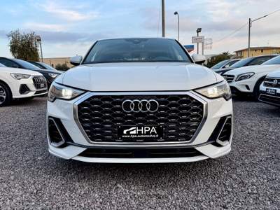 Audi Q3 Q3 SPORTBACK 2.0TDI S-tronic S-Line LED NAVI PELLE CERCHI 19 RETROCAMERA Bianco usata Villarosa
