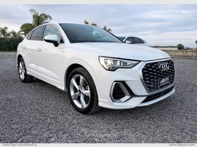 Audi Q3 Q3 SPORTBACK 2.0TDI S-tronic S-Line LED NAVI PELLE CERCHI 19 RETROCAMERA Bianco usata Villarosa