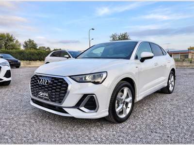 Audi Q3 Q3 SPORTBACK 2.0TDI S-tronic S-Line LED NAVI PELLE CERCHI 19 RETROCAMERA Bianco usata Villarosa