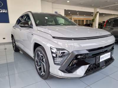 Hyundai Kona 1.0 T-GDI DCT NLine Bianco usata Trento