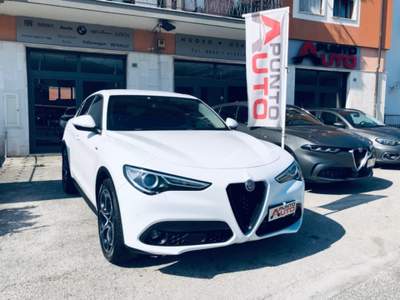 Alfa Romeo Stelvio 2.2 Turbodiesel 190 CV AT8 Q4 Sprint Bianco usata Isernia