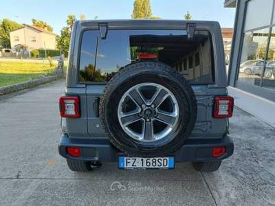 Jeep Wrangler 2.2 mjt II Sahara auto Grigio usata Cervignano del Friuli