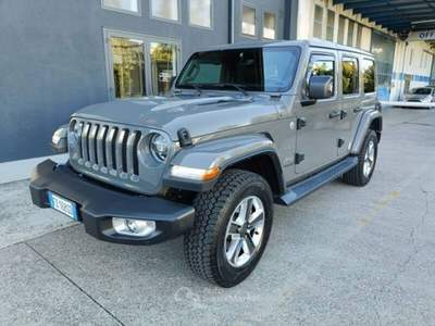 Jeep Wrangler 2.2 mjt II Sahara auto Grigio usata Cervignano del Friuli