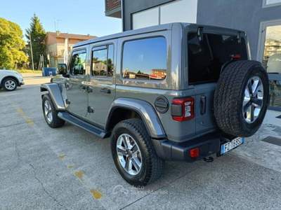 Jeep Wrangler 2.2 mjt II Sahara auto Grigio usata Cervignano del Friuli