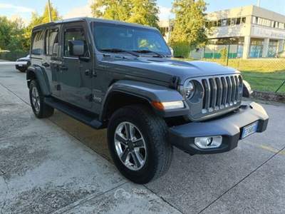Jeep Wrangler 2.2 mjt II Sahara auto Grigio usata Cervignano del Friuli