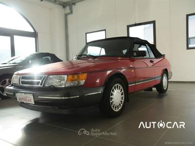 Saab 900 900 i turbo 16 Cabrio Rosso usata Carsoli