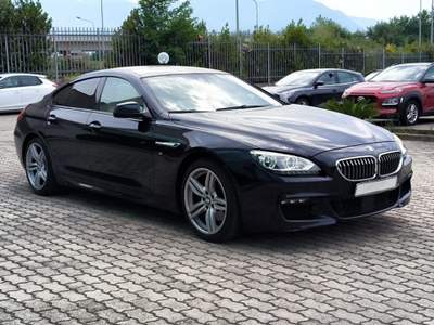 BMW Serie 6 Gran Coupé 640d d xDrive Gran Coupé Msport Edition TETTO APRIBILE Blu/Azzurro usata San Salvatore Telesino