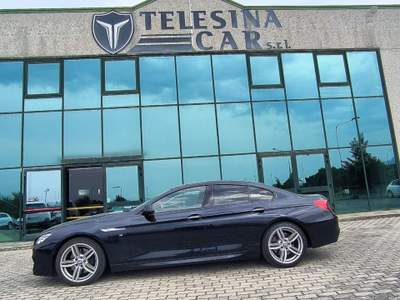 BMW Serie 6 Gran Coupé 640d d xDrive Gran Coupé Msport Edition TETTO APRIBILE Blu/Azzurro usata San Salvatore Telesino