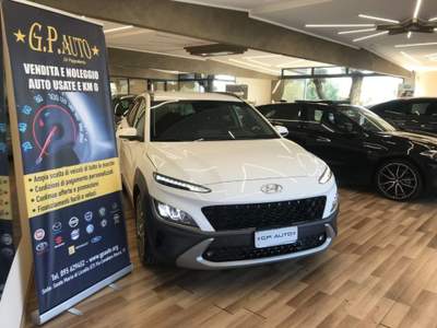 Hyundai Kona HEV 1.6 DCT XLine Bianco usata Santa Maria di Licodia