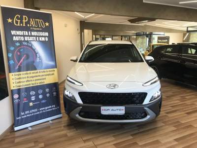 Hyundai Kona HEV 1.6 DCT XLine Bianco usata Santa Maria di Licodia