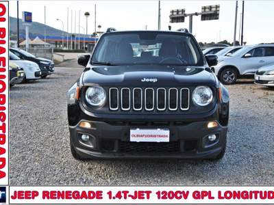 Jeep Renegade 1.4 T-Jet 120 CV GPL Longitude Nero usata Olbia