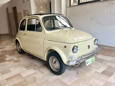 Fiat 500 110 F BERLINA - Mod. L - RESTAURO COMPLETO Beige usata Ancona