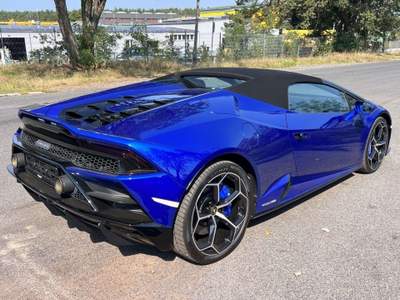 Lamborghini Huracán HuracÃ¡n  Spyder 5.2 Evo 640 awd Blu/Azzurro usata Ispra