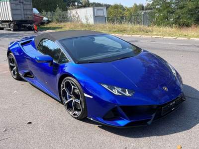 Lamborghini Huracán HuracÃ¡n  Spyder 5.2 Evo 640 awd Blu/Azzurro usata Ispra