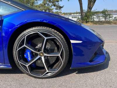 Lamborghini Huracán HuracÃ¡n  Spyder 5.2 Evo 640 awd Blu/Azzurro usata Ispra