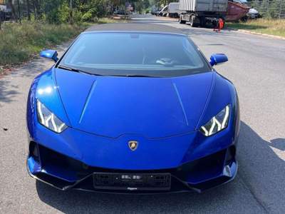 Lamborghini Huracán HuracÃ¡n  Spyder 5.2 Evo 640 awd Blu/Azzurro usata Ispra