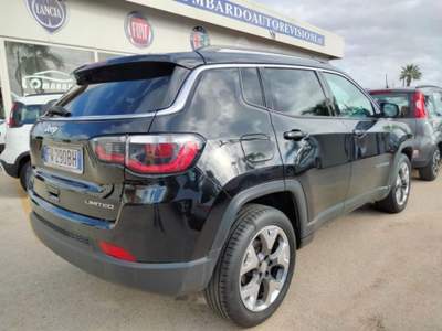 Jeep Compass 2.0 Multijet II 170 CV aut. 4WD Limited Nero usata Petrosino
