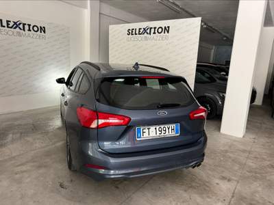 Ford Focus Ford  - focus 1.5 ecoblue 120 cv automatico sw st-line co-pilot Blu/Azzurro usata Ancona