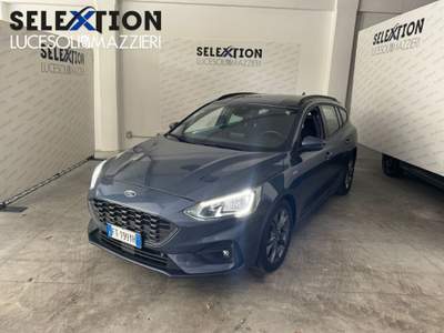 Ford Focus Ford  - focus 1.5 ecoblue 120 cv automatico sw st-line co-pilot Blu/Azzurro usata Ancona