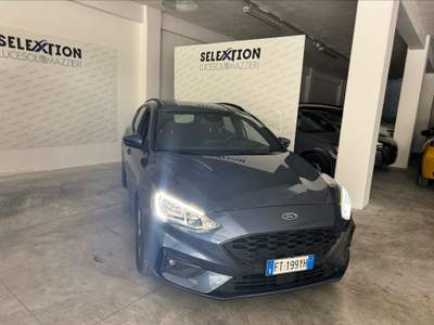 Ford Focus Ford  - focus 1.5 ecoblue 120 cv automatico sw st-line co-pilot Blu/Azzurro usata Ancona