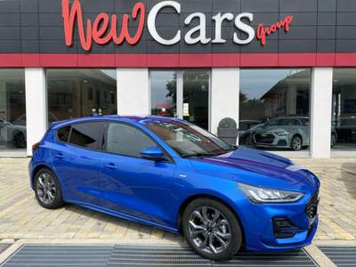 Ford Focus 1.0 EcoBoost Hybrid 125 CV 5p ST-Line NAVI-CAM-LED Blu/Azzurro usata Alba