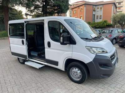 Fiat Ducato 2.3 150CV **TRASPORTO DISABILI 8 Posti *EURO 6 Bianco usata Torino