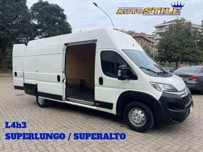 Fiat Ducato JUMPER L4H3 130CV *SUPERLUNGO/SUPERALTO Bianco usata Torino