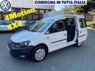 Volkswagen Caddy 2.0 TDI 122CV 4Motion (4X4)  *AUTOVETTURA 5 Posti Bianco usata Torino