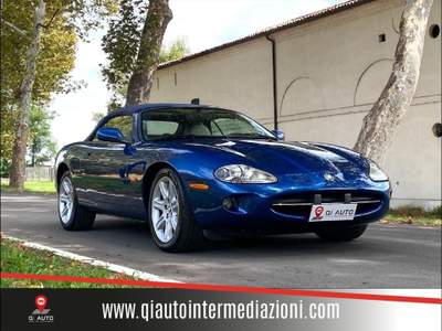 Jaguar XK 4.0 Convertibile - Service Jaguar - ASI Blu/Azzurro usata Reggio nell'Emilia