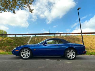 Jaguar XK 4.0 Convertibile - Service Jaguar - ASI Blu/Azzurro usata Reggio nell'Emilia