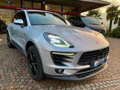 Porsche Macan 3.0 S Diesel LED RADAR PASM Argento usata Costa Volpino